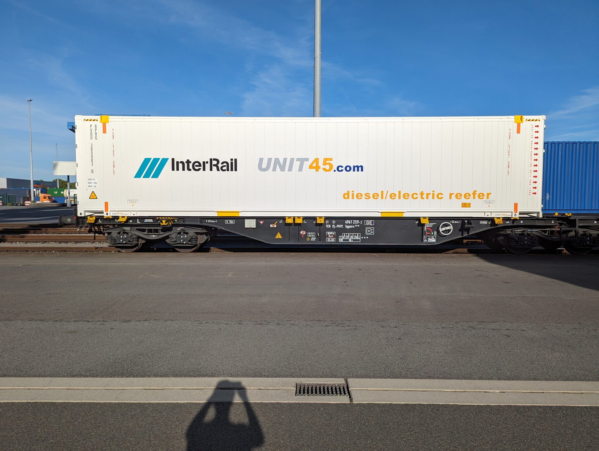Neuer Service: InterRail bietet temperaturgeführte Bahntransporte zwischen Europa und Asien